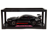 Shelby GT500 "Code Red" Black with Red Stripes "Pink Slips" Series 1/18 Diecast Model Car by Jada