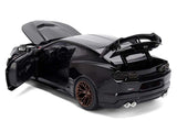 2024 Chevrolet Camaro ZL1 1LE Black "Fast X" (2023) Movie "Fast & Furious 25th Anniversary" Series 1/24 Diecast Model Car by Jada