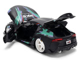 2020 Toyota GR Supra "HKS" Matte Black with Graphics "JDM Tuners" Series 1/24 Diecast Model Car by Jada