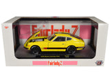 1970 Nissan Fairlady Z 432 RHD (Right Hand Drive) #3 Yellow with Black Stripes Limited Edition to 4250 pieces Worldwide 1/24 Diecast Model Car by M2 Machines