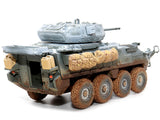 United States M1296 Stryker ICV (Infantry Carrier Vehicle) Dragoon Olive Drab (Snowy Version) "2nd Cav. Germany" (2020) "NEO Dragon Armor" Series 1/72 Plastic Model by Dragon Models