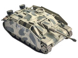 German StuG.III Ausf.G Early Production Tank with Schurzen #201 "StuG Brigade 242 Italy" (1943) "NEO Dragon Armor" Series 1/72 Plastic Model by Dragon Models