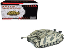 German StuG.III Ausf.G Early Production Tank with Schurzen #201 "StuG Brigade 242 Italy" (1943) "NEO Dragon Armor" Series 1/72 Plastic Model by Dragon Models