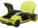 2019 Aston Martin Vantage RHD (Right Hand Drive) Lime Essence Green with Carbon Top 1/18 Model Car by AUTOart
