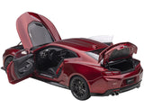 Chevrolet Camaro ZL1 Garnet Red Tintcoat 1/18 Model Car by AUTOart