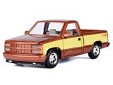 1992 Chevrolet 454 SS Pickup Truck Copper Metallic with Beige Sides "American Classics" Series 1/24 Diecast Model by Motormax