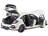 2021 Honda Civic Type R (FK8) RHD (Right Hand Drive) Championship White 1/18 Model Car by AUTOart