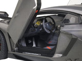 Lamborghini Aventador LP750-4 SV Grigio Titans/ Matte Grey 1/18 Model Car by AUTOart