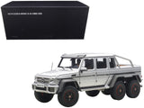 Mercedes G63 AMG 6X6 Silver 1/18 Model by AUTOart