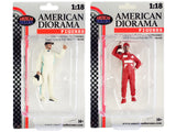 "Racing Legends" 2000's Accessory Figures (2 Piece Set) for 1/18 Scale Models by American Diorama