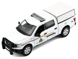 2019 Ford F-150 Lariat Crew Cab Pickup Truck with Camper Box "Royal Canadian Mounted Police" White "Law Enforcement and Public Service" Series 1/27 Diecast Model Car by Motormax