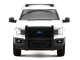 2019 Ford F-150 Lariat Crew Cab Pickup Truck with Camper Box "Royal Canadian Mounted Police" White "Law Enforcement and Public Service" Series 1/27 Diecast Model Car by Motormax