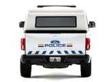 2019 Ford F-150 Lariat Crew Cab Pickup Truck with Camper Box "Royal Canadian Mounted Police" White "Law Enforcement and Public Service" Series 1/27 Diecast Model Car by Motormax