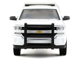 2017 Chevrolet Silverado 1500 LT Z71 Crew Cab Pickup Truck with Camper Box "Royal Canadian Mounted Police" White "Law Enforcement and Public Service" Series 1/27 Diecast Model Car by Motormax