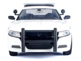 2023 Dodge Charger Pursuit Police Car "RCMP (Royal Canadian Mounted Police)" White "Law Enforcement and Public Service" Series 1/24 Diecast Model Car by Motormax