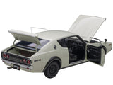 Nissan Skyline 2000GT-R (KPGC110) RHD (Right Hand Drive) White 1/18 Model Car by AUTOart