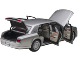 Toyota Century with Curtains RHD (Right Hand Drive) Silver Special Edition 1/18 Model Car by AUTOart