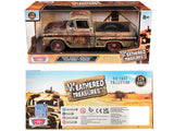 1958 Chevrolet Apache Fleetside Pickup Brown (Rusted) "Weathered Treasures" Series 1/24 Diecast Model by Motormax