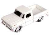 1969 Ford F-100 Pickup Truck Cream "Maxx Design" Series 1/24 Diecast Model by Motormax