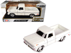1969 Ford F-100 Pickup Truck Cream "Maxx Design" Series 1/24 Diecast Model by Motormax