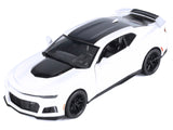 2017 Chevrolet Camaro ZL1 White 1/24 Diecast Model Car by Motormax