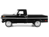 1972 Ford F-100 Pickup Truck Black "Timeless Legends" Series 1/24 Diecast Model by Motormax