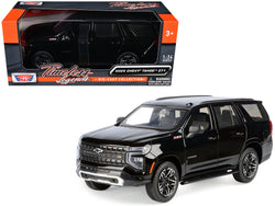 2025 Chevrolet Tahoe Z71 Black "Timeless Legends" Series 1/24 Diecast Model by Motormax