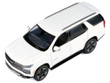 2025 Chevrolet Tahoe Z71 White "Timeless Legends" Series 1/24 Diecast Model Car by Motormax