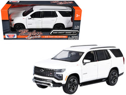 2025 Chevrolet Tahoe Z71 White "Timeless Legends" Series 1/24 Diecast Model by Motormax