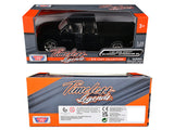 2006 Chevrolet Silverado Intimidator SS Pickup Truck Black "Timeless Legends" Series 1/25 Diecast Model by Moto