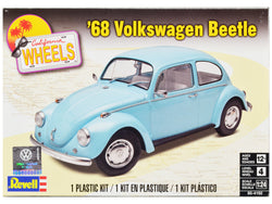 1968 Volkswagen Beetle Plastic Model Kit (Skill Level 4) 1/24 Scale Model by Revell
