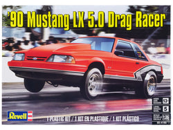 1990 Ford Mustang LX 5.0 Drag Racer Plastic Model Kit (Skill Level 5)a  1/25 Scale Model by Revell