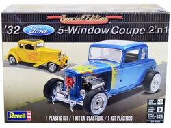 1932 Ford 5-Window Coupe 2-in-1 Plastic Model Kit 9skill Level 5) 1/25 Scale Model by Revell