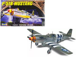 North American P-51B Mustang Fighter Aircraft 1/32 Scale Plastic Model Kit (Skill Level 4) by Revell
