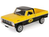 1969 Ford F-100 Pickup Truck "Pennzoil" Yellow and Black "Running on Empty" Series 7 1/24 Diecast Model by Greenlight