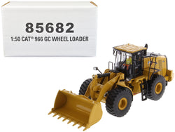 CAT Caterpillar 966 GC Wheel Loader Yellow with Operator "High Line Series" 1/50 Diecast Model by Diecast Masters