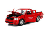 Ford F-150 SVT Lightning Pickup Truck Red "The Fast and the Furious" (2001) Movie "25 Years of Fast & Furious" Series 1/24 Diecast Model by Jada