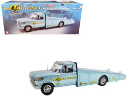 1970 Ford F-350 Ramp Truck Light Blue Metallic "Malco Gasser" Limited Edition to 240 pieces Worldwide 1/18 Diecast Model by ACME