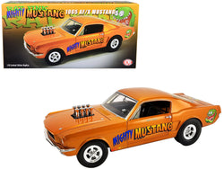 1965 Ford Mustang A/FX Orange Metallic "Rat Fink Mighty Mustang" Limited Edition to 1122 pieces Worldwide 1/18 Diecast Model Car by ACME