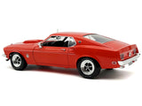 1969 Ford Mustang Limited Edition 600 Flower Power Red Limited Edition to 300 pieces Worldwide 1/18 Diecast Model Car by ACME