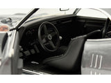 1968 Pontiac Firebird Street Fighter "Silver Bird" Gun Metal Gray Metallic Limited Edition to 400 pieces Worldwide 1/18 Diecast Model Car by ACME