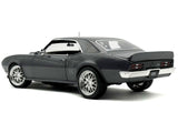 1968 Pontiac Firebird Street Fighter "Silver Bird" Gun Metal Gray Metallic Limited Edition to 400 pieces Worldwide 1/18 Diecast Model Car by ACME