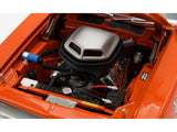 1970 Plymouth HEMI Cuda "Sun Kissed Cuda - Sox & Martin" Vitamin C Orange with Black Vinyl Top Limited Edition to 444 pieces Worldwide 1/18 Diecast Model Car by ACME