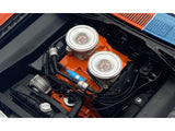 1968 Dodge Dart Super Stock "Bob Lambeck" Blue and Orange Limited Edition to 400 pieces Worldwide 1/18 Diecast Model Car by ACME