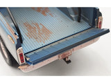 1967 Chevrolet K-10 Pickup Truck "World of Outlaws Push Truck" Blue (Rusted) with White Top Limited Edition to 378 pieces Worldwide 1/18 Model by ACME
