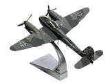 Messerschmitt Me 410A-1 Aircraft "U5+FE Lt. Rudolf Abrahamczik 14./KG.2 Laon-Athies Airfield France" (1943) German Luftwaffe "The Aviation Archive" Series 1/72 Diecast Model Car by Corgi