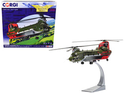 Boeing Chinook HC.4 Helicopter "ZA712 RAF No.18 (B) Squadron 100 Years Anniversary Scheme RAF Odiham" (September 2016) Royal Air Force "The Aviation Archive" Series 1/72 Diecast Model by Corgi