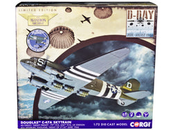 Douglas C-47A Skytrain Transport Aircraft "Night Fright" "79th TCS 436th TCG US Station 466 Membury England" (1944) "The Aviation Archive" Series 1/72 Diecast Model by Corgi