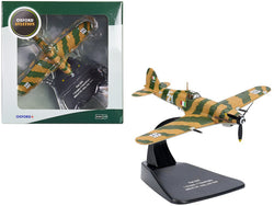 Fiat G55 Centauro Fighter Aircraft "1 Gruppo 3 Squadriglia MM.91147 Italy" (1944) Italian Air Force "Oxford Aviation" Series 1/72 Diecast Model Airplane by Oxford Diecast