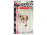 "4X4 Mechanic" Figure #2 with Board Accessory for 1/18 Scale Models by American Diorama